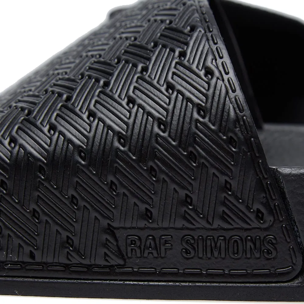 Adidas x Raf Simons Pendant AdiletteCore Black