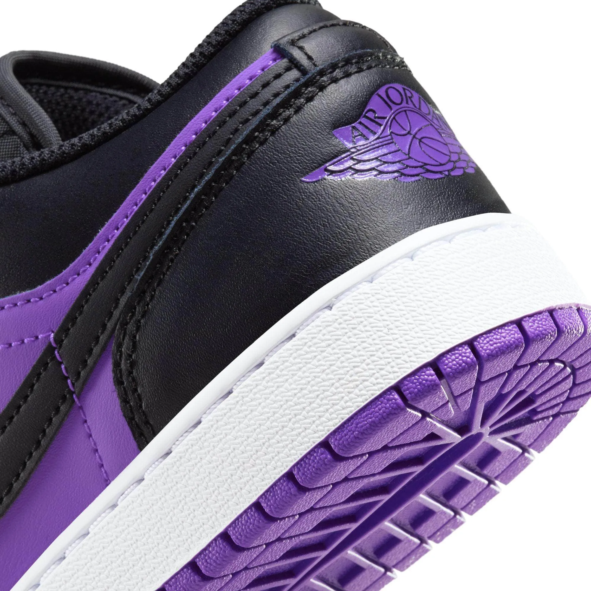 Air Jordan 1 Low  “Electric Violet” - Boy's Grade School