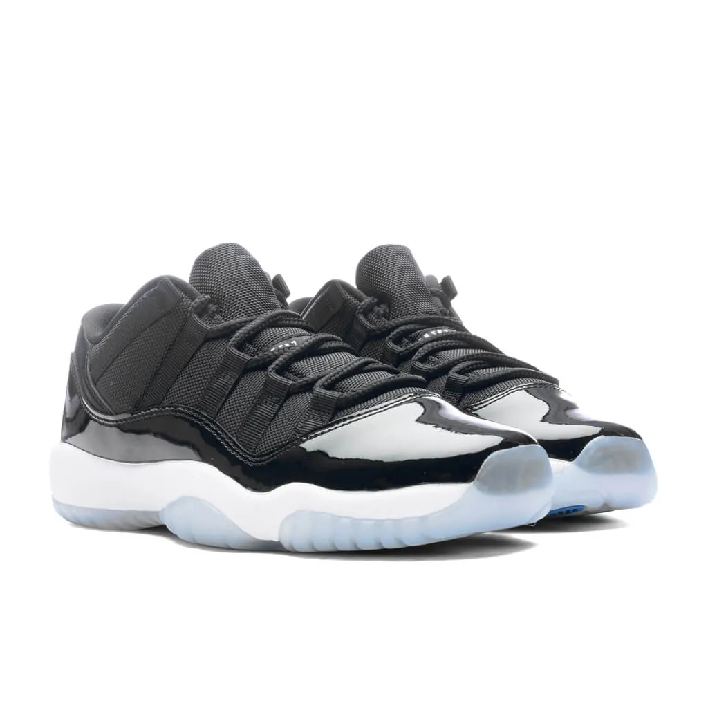 Air Jordan 11 Retro Low (GS) 'Space Jam' - Black/Varsity Royal/White