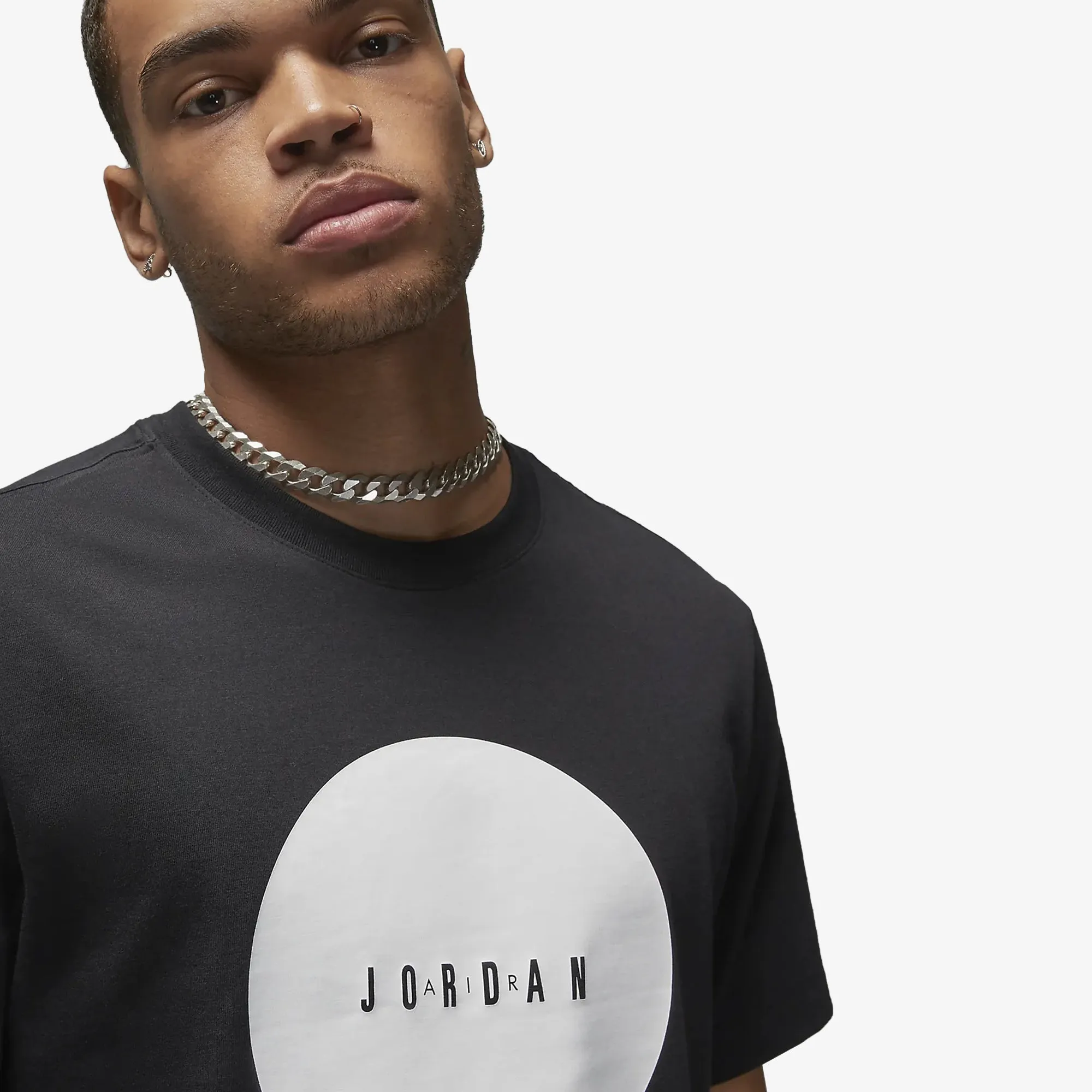 AIR JORDAN T-SHIRT 'BLACK/WHITE'