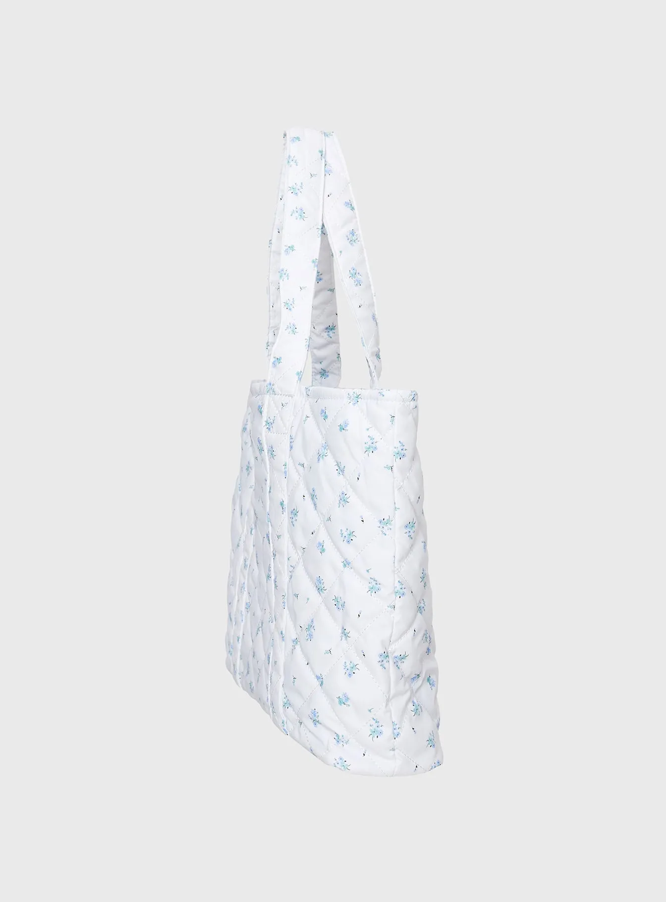 All Ours Tote Bag White / Floral