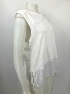 ATM White Sleeveless Size X-LARGE Top