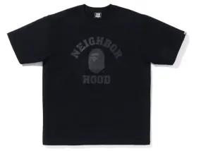 BAPE x Neighborhood Tee Black