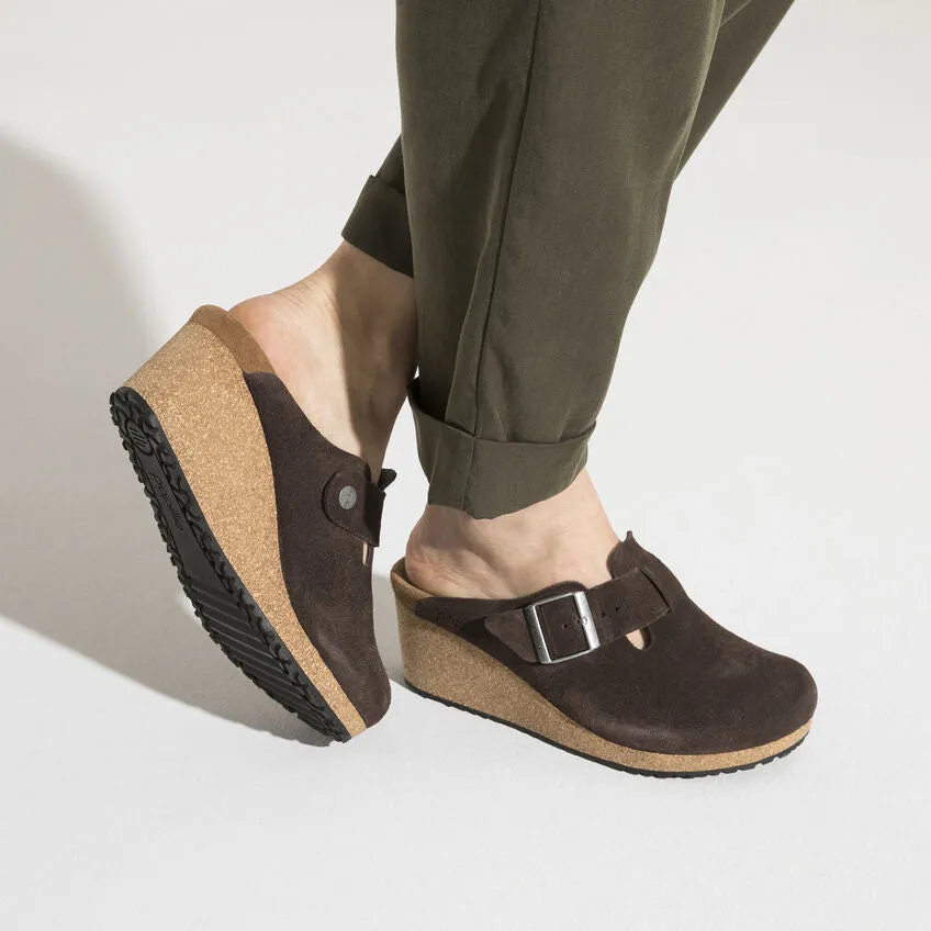 BIRKENSTOCK FANNY SUEDE WEDGE