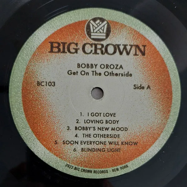 Bobby Oroza ~  Get On The Otherside