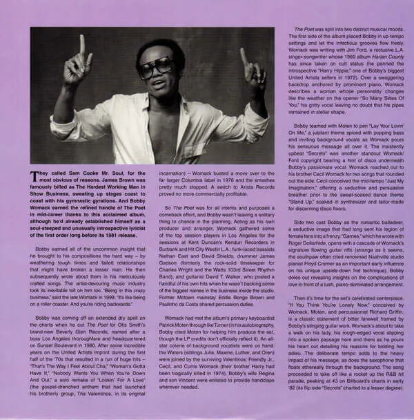 Bobby Womack ~ The Poet