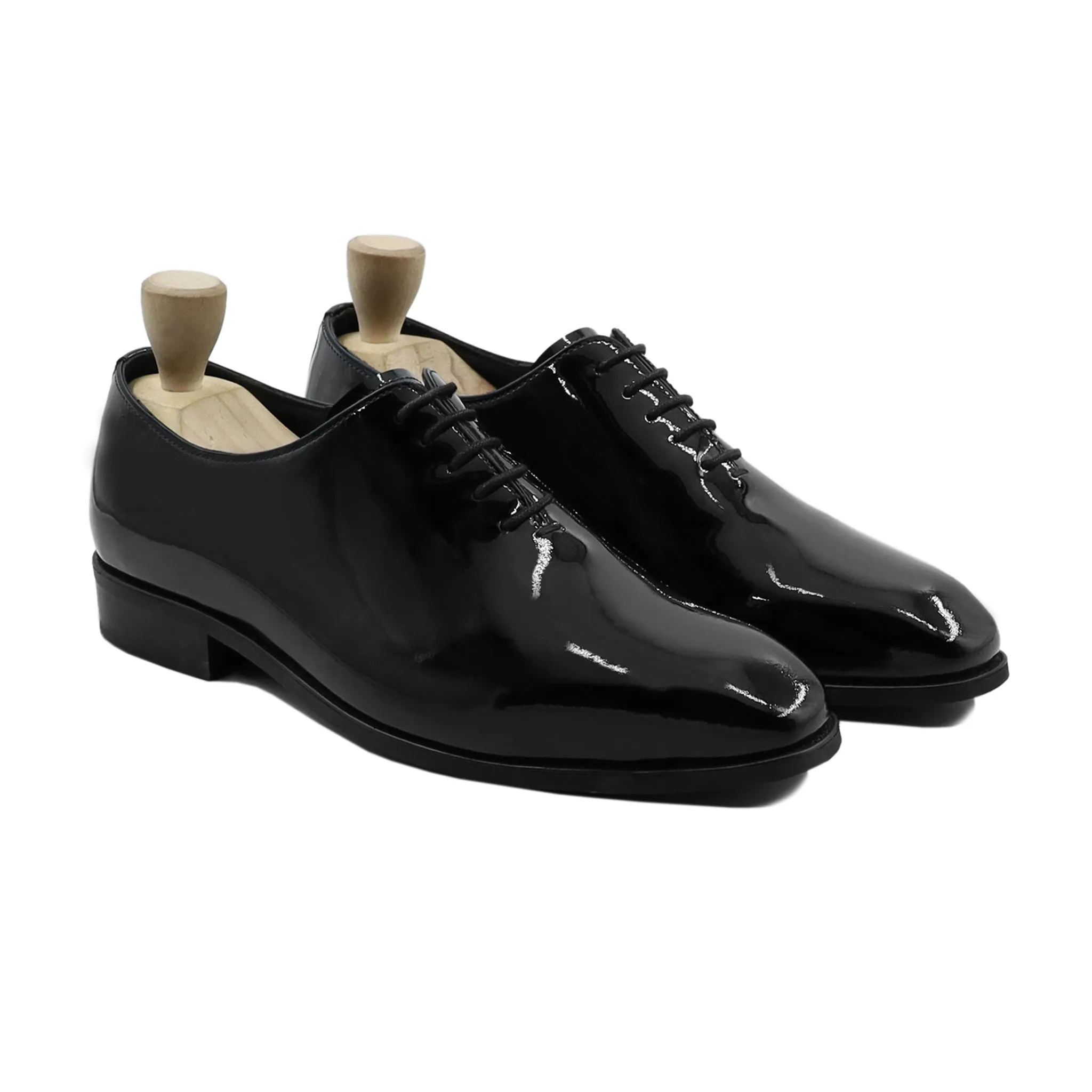 BURSA - BLACK PATENT WHOLECUT