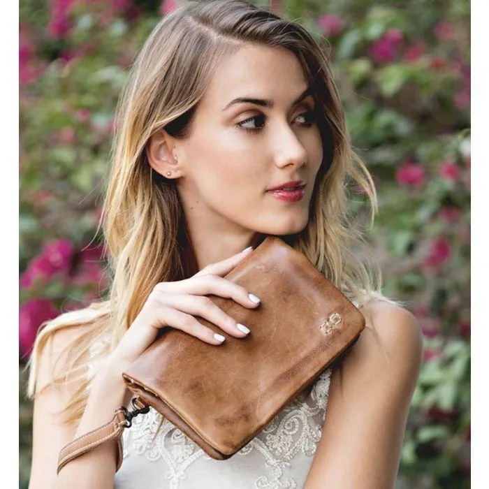 Cadence Leather Wallet / Clutch / Crossbody Bag