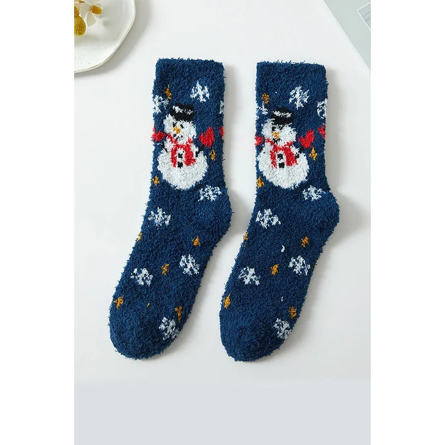 Christmas Plush Cozy Socks