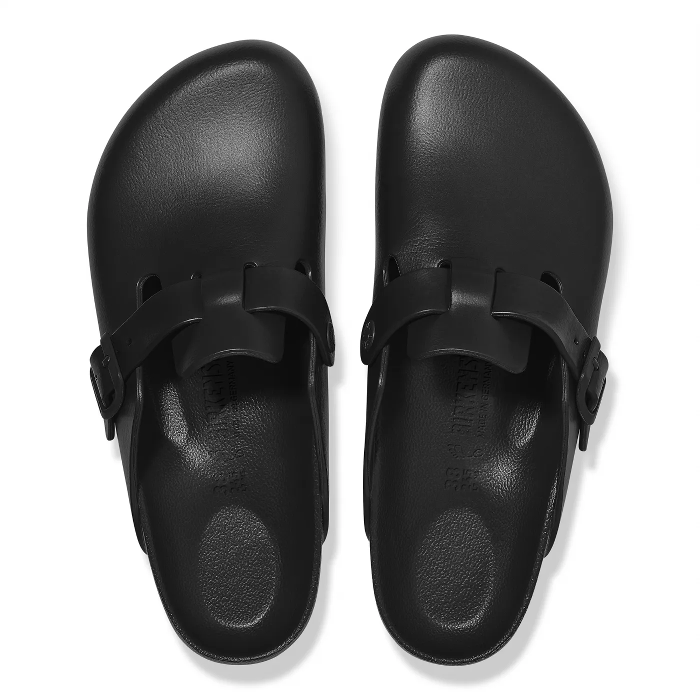 CIABATTE BIRKENSTOCK UNISEX CLOGS EVA BLACK BOSTON SINTETICO 1002314