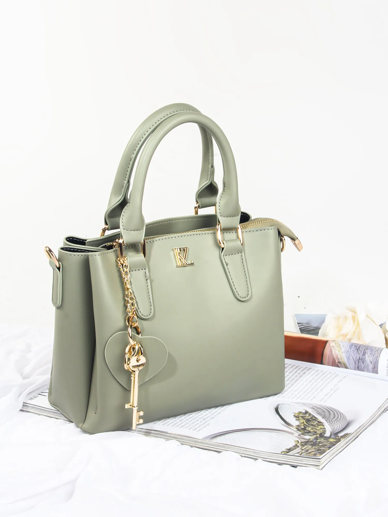 Classic Key Charm Hand Bag