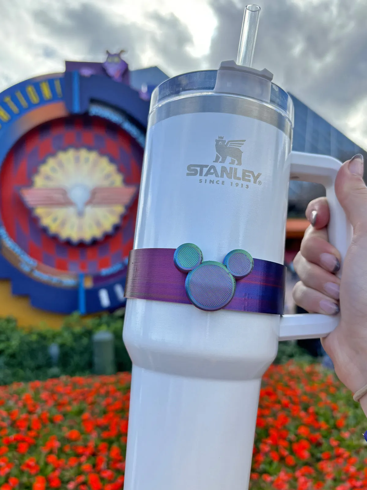 Classic Mouse Character Band for Stanley Adventure Cup