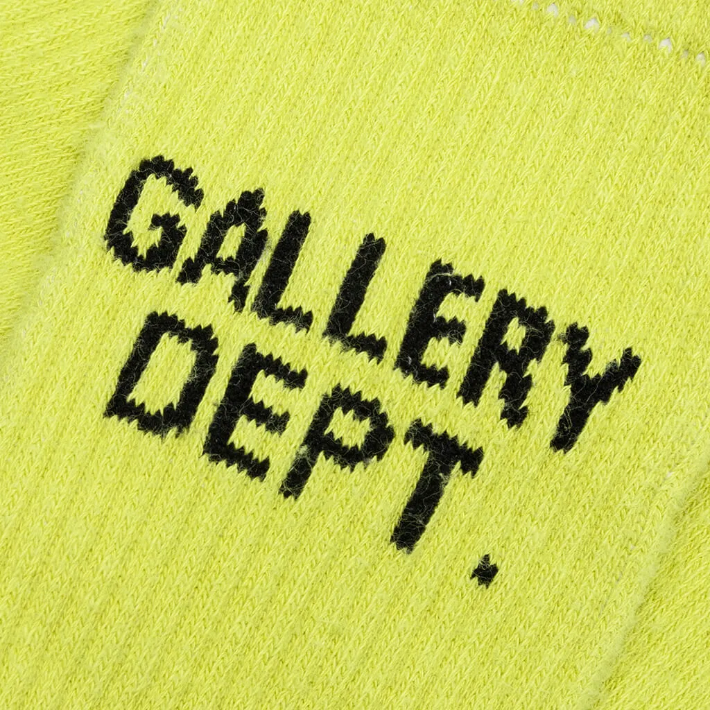 Clean Socks - Lime Green