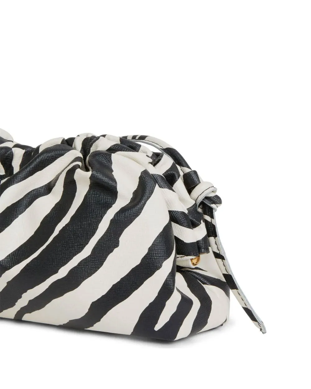 Cloud Clutch in Zebra