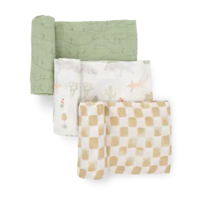 Cotton Swaddle Set, Desert Night