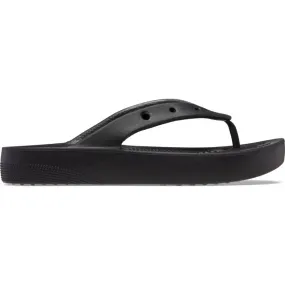 CROCS Women's Classic Platform Slipper (Black)