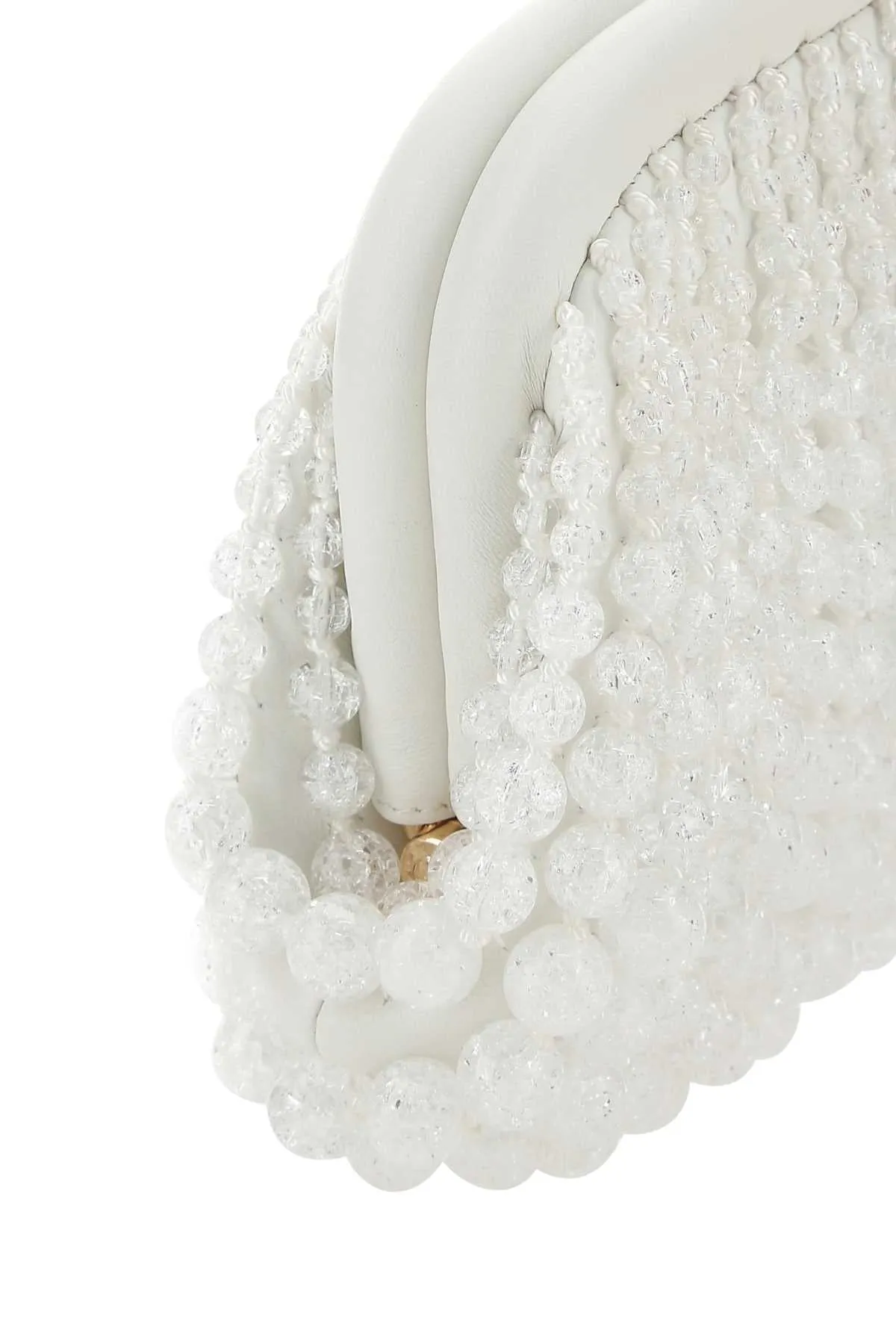 Cult Gaia Nia Bead Detailed Clutch Bag