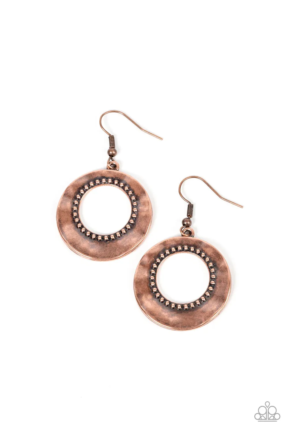 Desert Diversity Copper ~ Paparazzi Earring