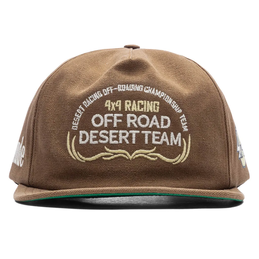 Desert Team Washed Canvas Hat - Camel