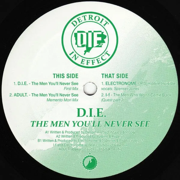 D.I.E. ~ The Men You'll Never See