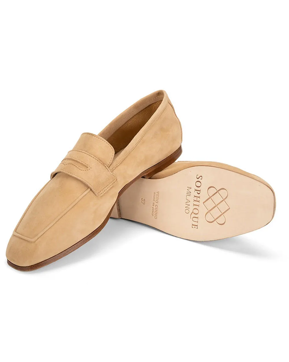 Essenziale Loafer in Sand