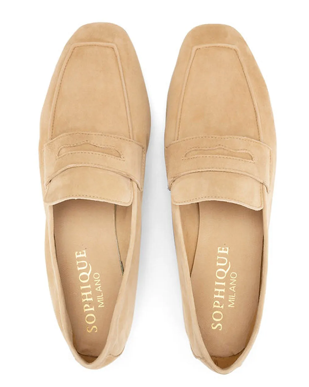 Essenziale Loafer in Sand