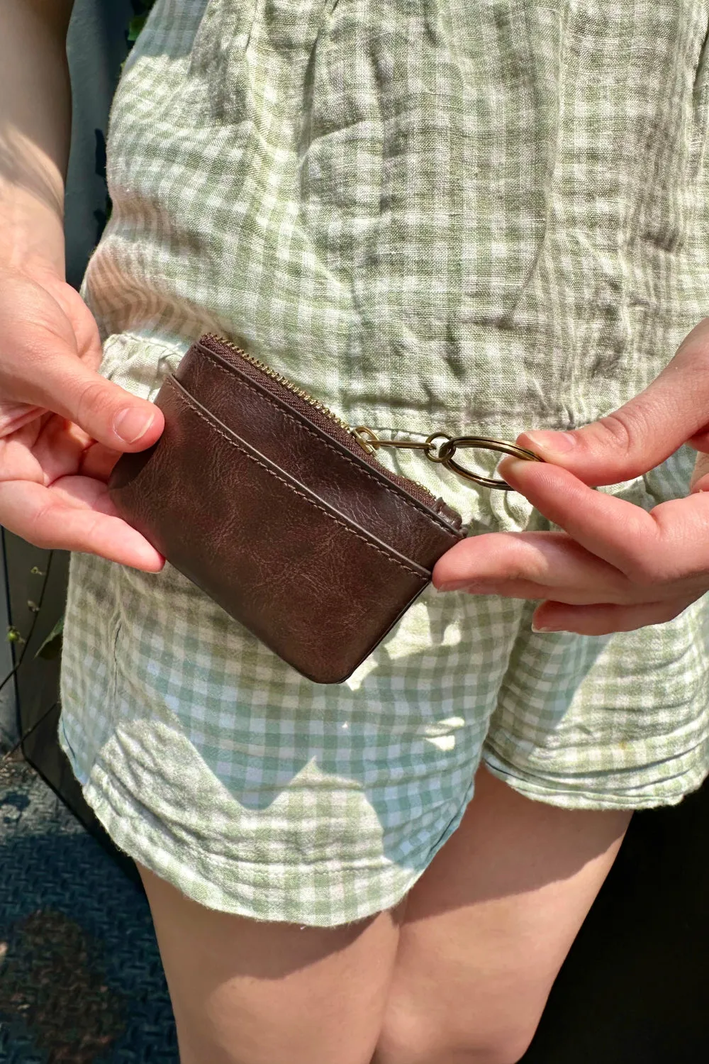 Faux Leather Coin Purse