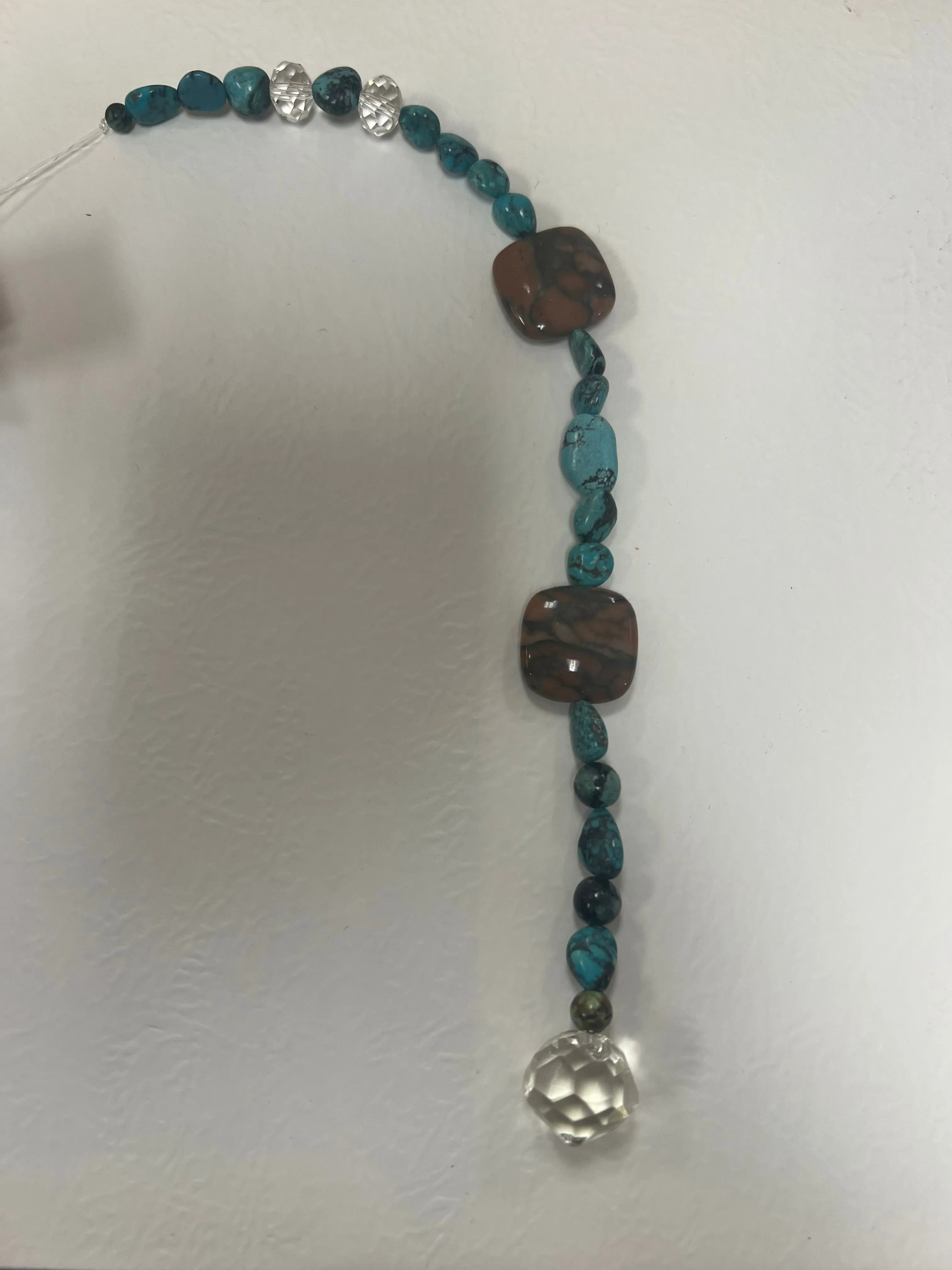 Gemstone Sun Catchers: Crystal, Turquoise & Desert Jasper