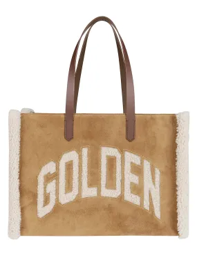 Golden Goose Deluxe Brand Logo Detailed Strapped Tote Bag