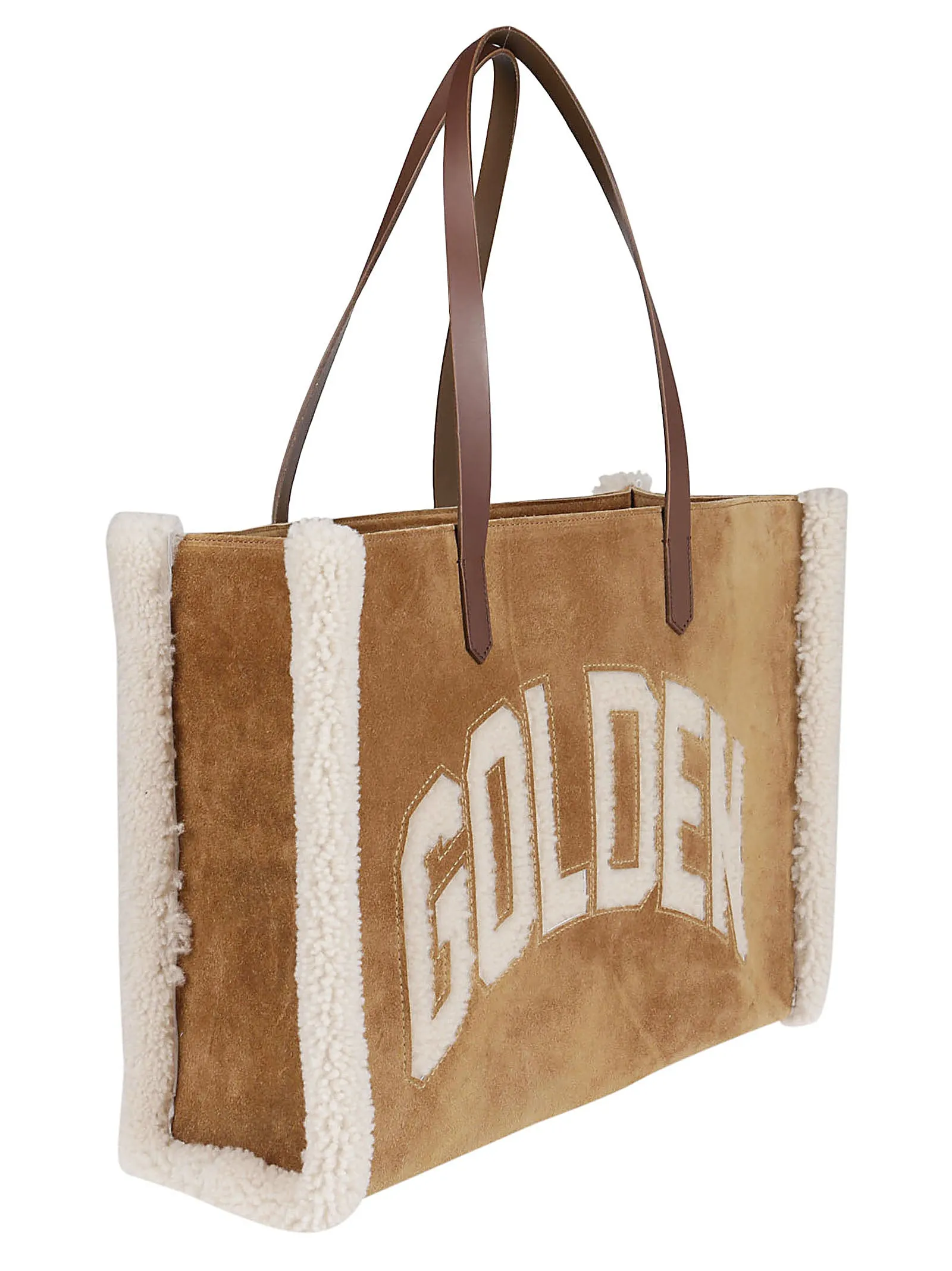 Golden Goose Deluxe Brand Logo Detailed Strapped Tote Bag