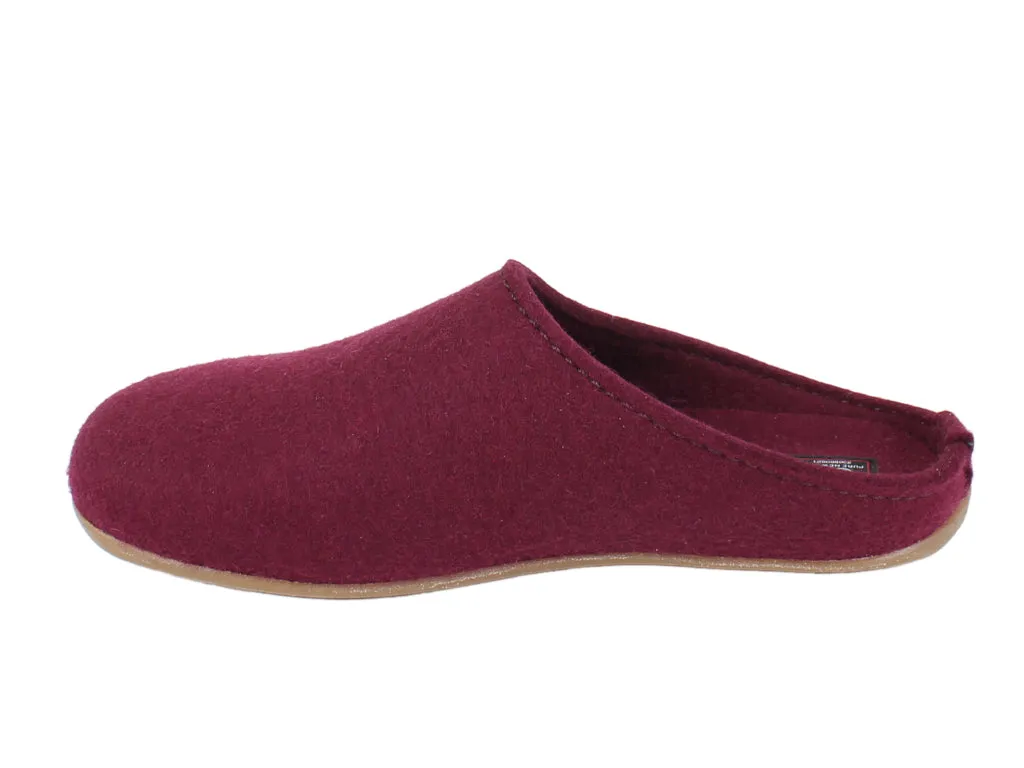 Haflinger Slippers Everest Fundus Bordeaux