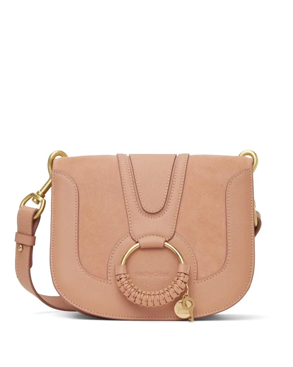 Hana Crossbody Bag in Coffee Pink