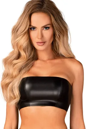 Hermeza Wetlook Bandeau Top