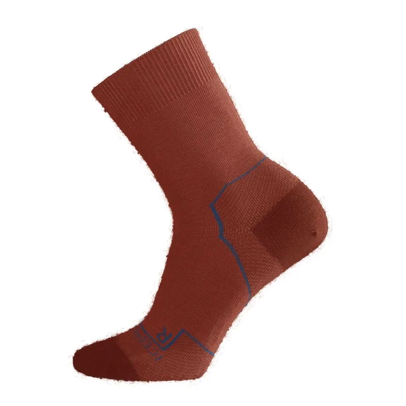 icebreaker Merino Men's Hike+ Light Crew Socks - Black Ember