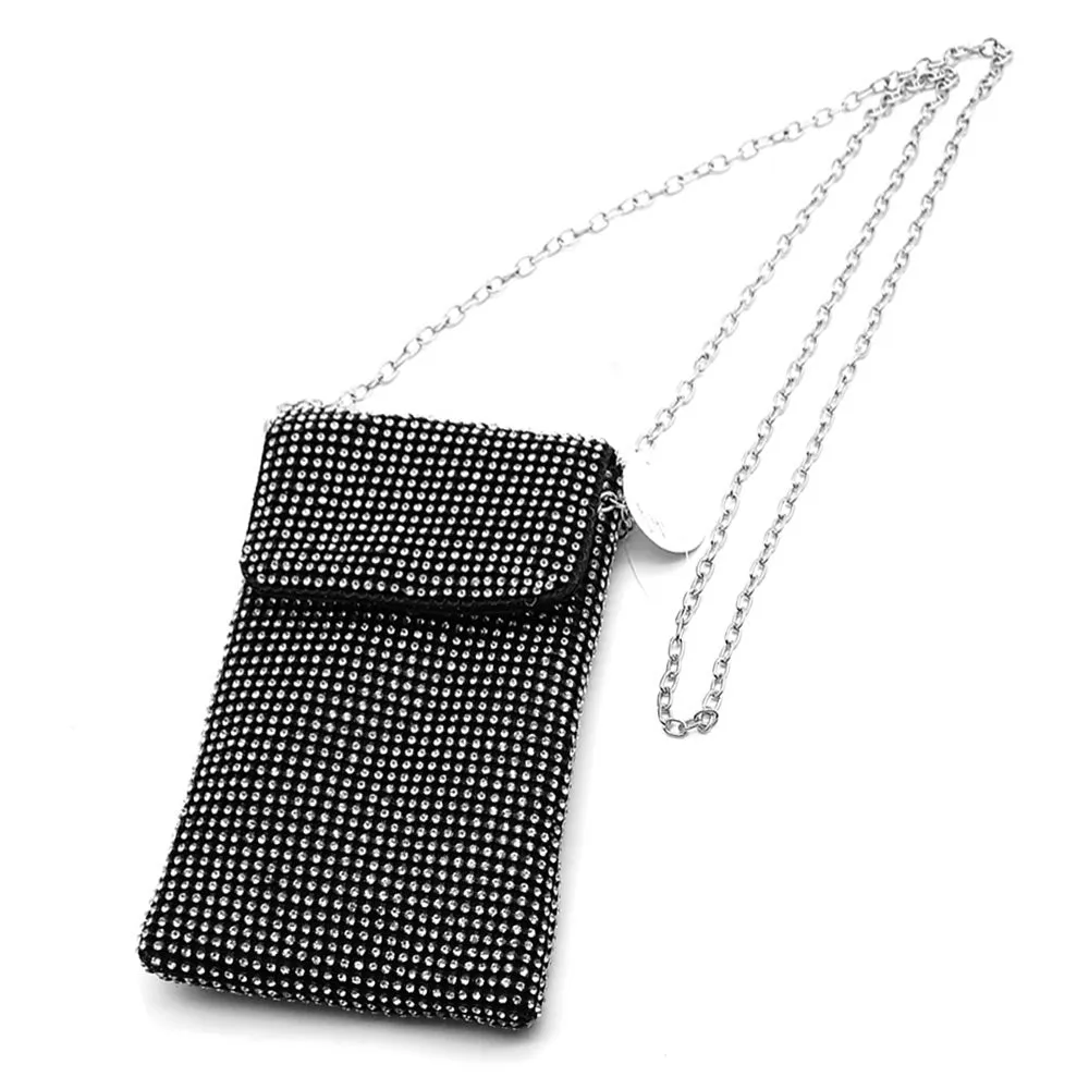 iLLASPARKZ Bling Rectangle Evening Crossbody Bag