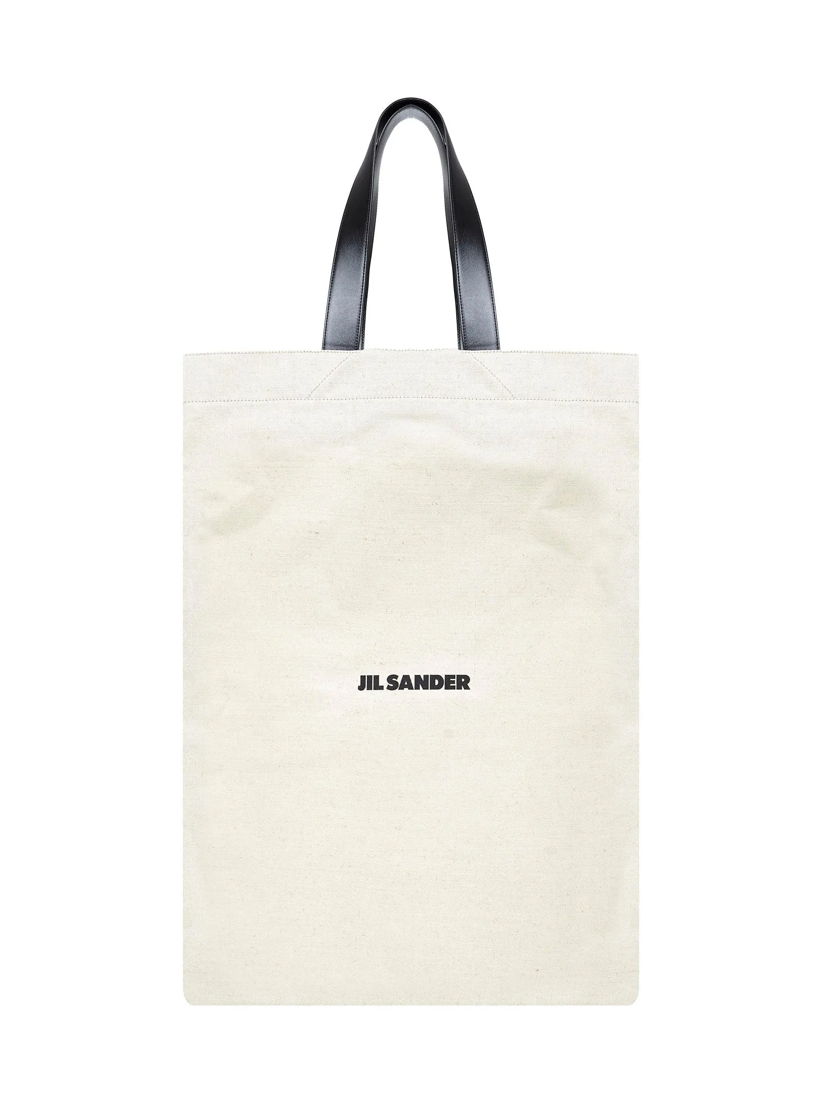 Jil Sander Logo Printed Tote Bag