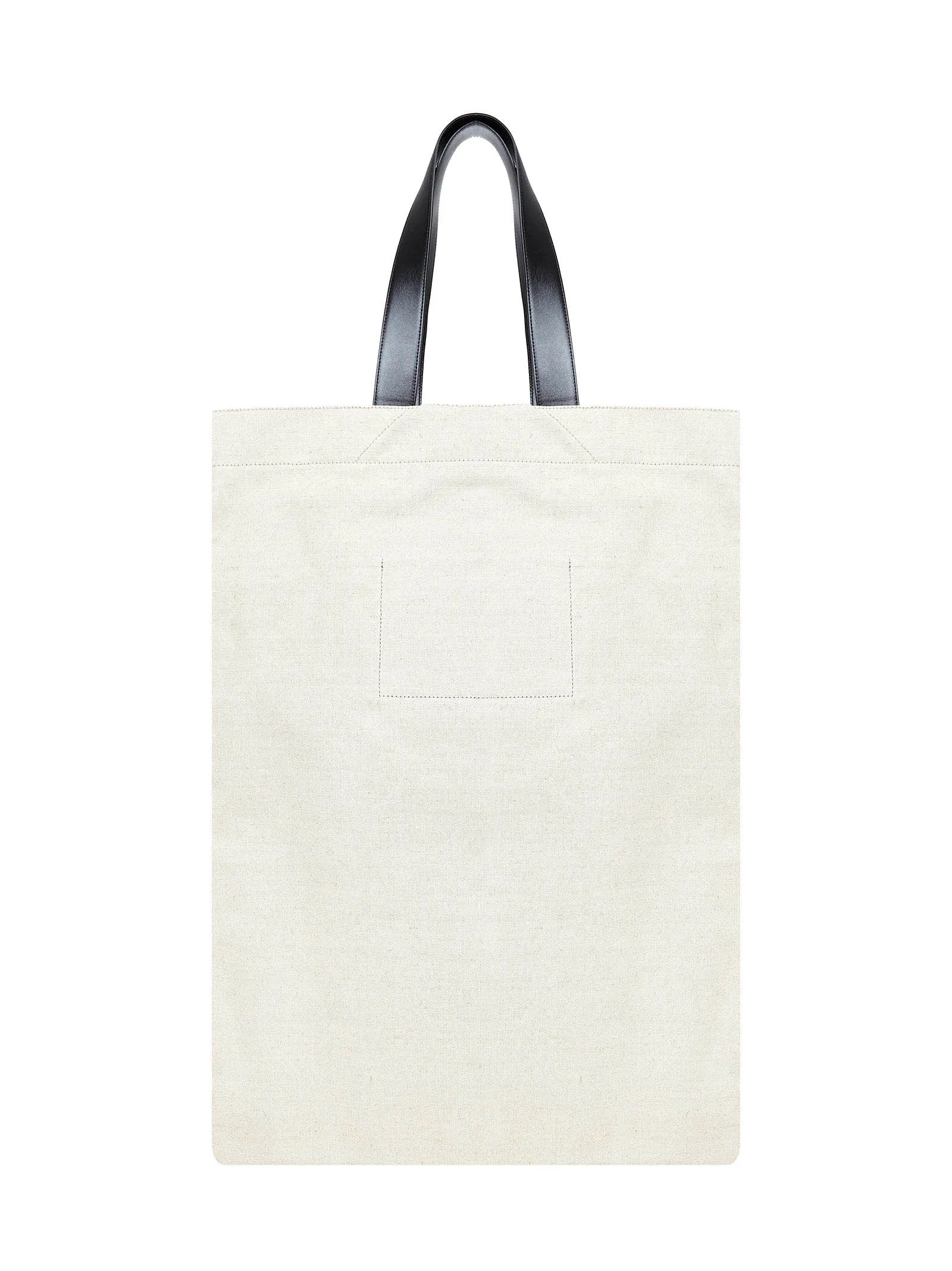 Jil Sander Logo Printed Tote Bag