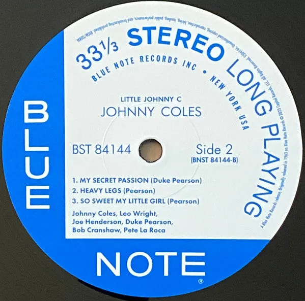 Johnny Coles ~ Little Johnny C