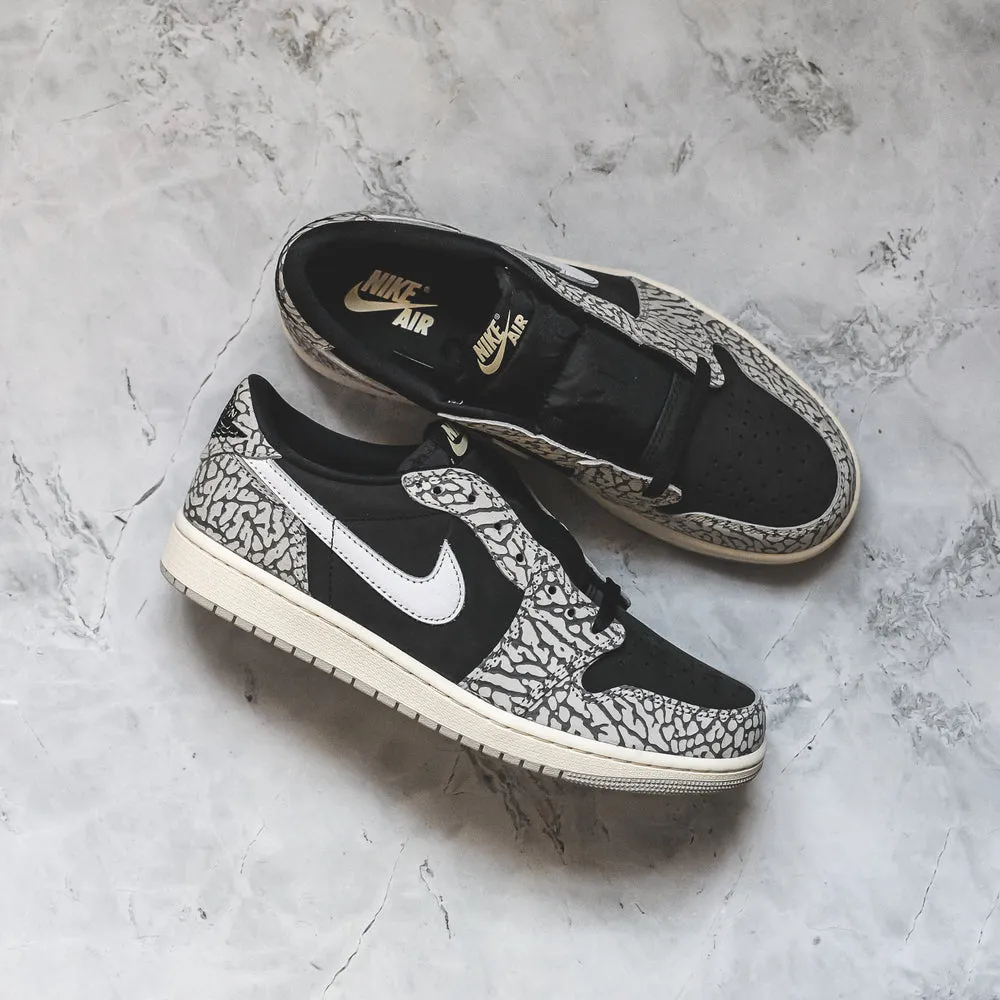 Jordan 1 Retro Low OG Black Cement