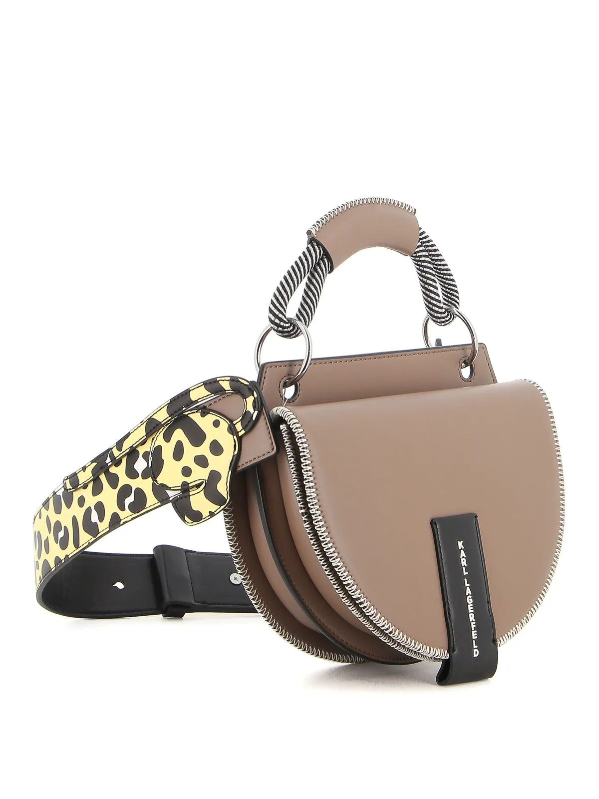 Karl Lagerfeld K/Karlimals Cheetah Shoulder Bag