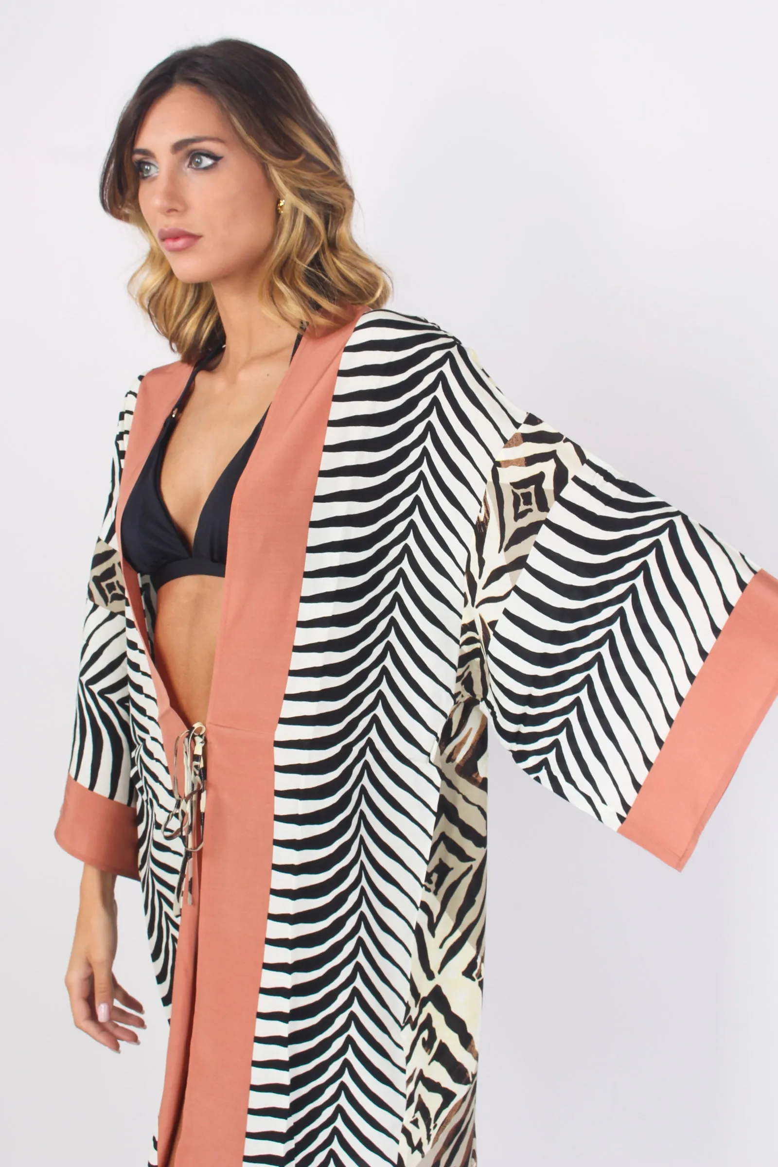 Kimono Fantasia Animalier Etnic Animalier