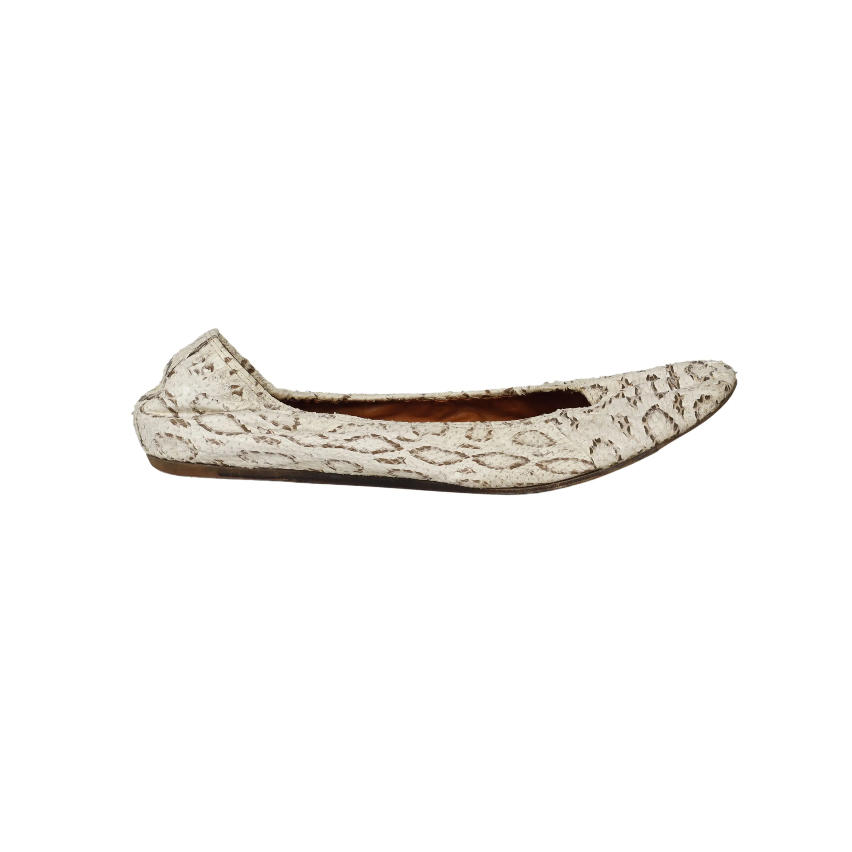 Lanvin Snakeskin Ballet Flats - '10s