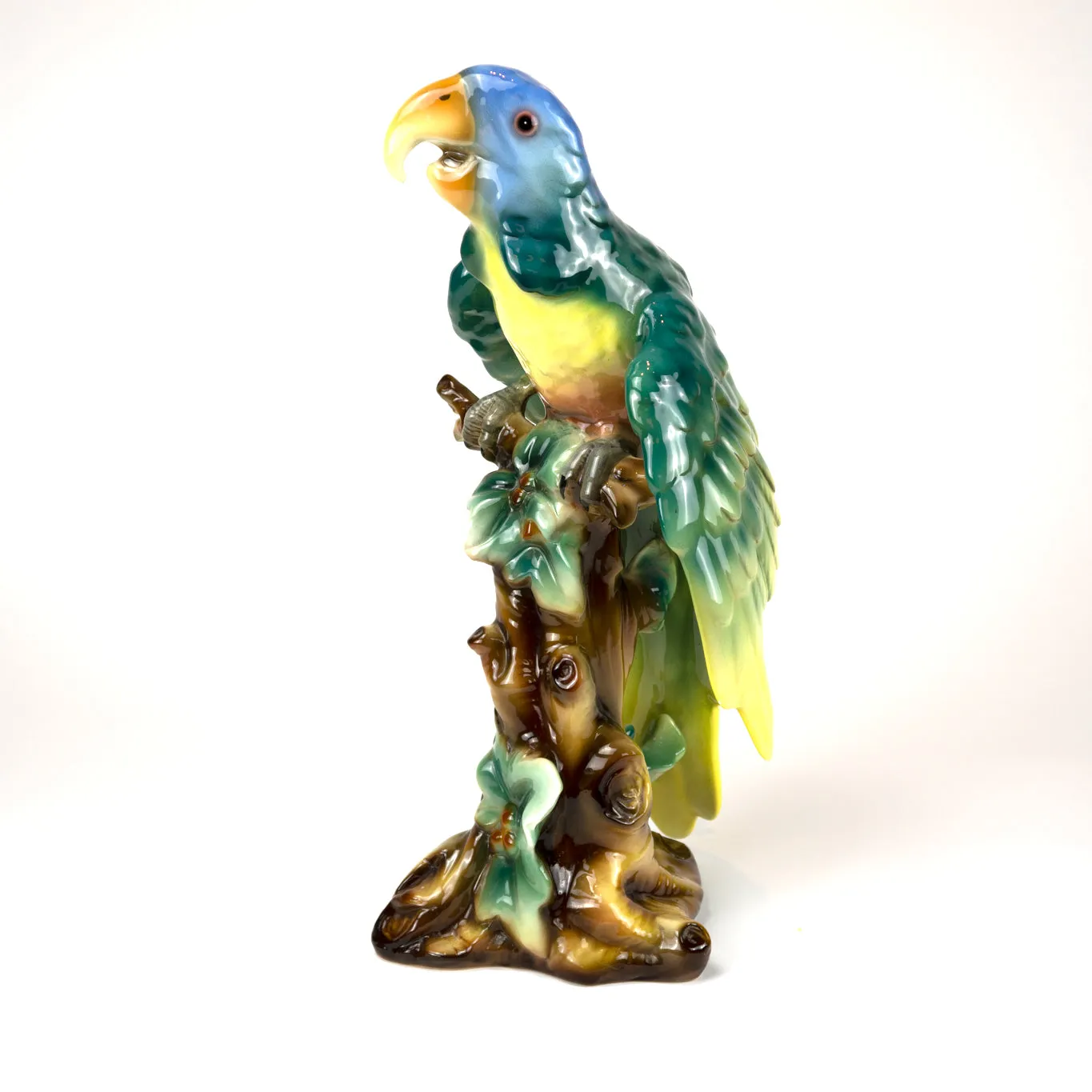 Large Parrot Figurine