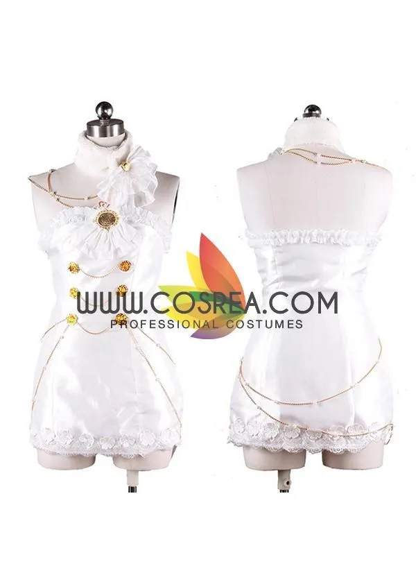 Love Live White Wedding Awakening Cosplay Costume