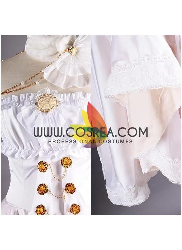 Love Live White Wedding Awakening Cosplay Costume