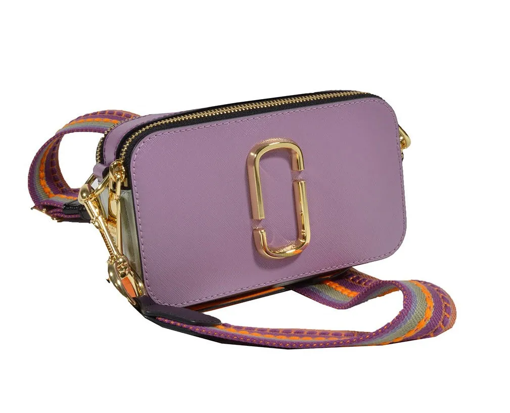 Marc Jacobs The Colorblock Snapshot Zip-Up Crossbody Bag