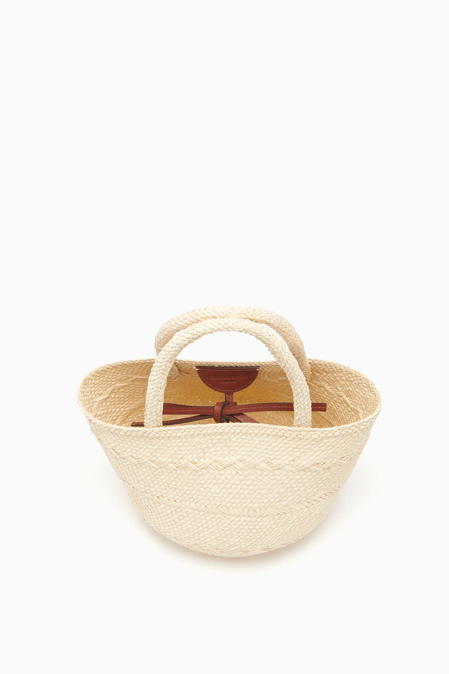 Marta Small Basket Tote - Natural