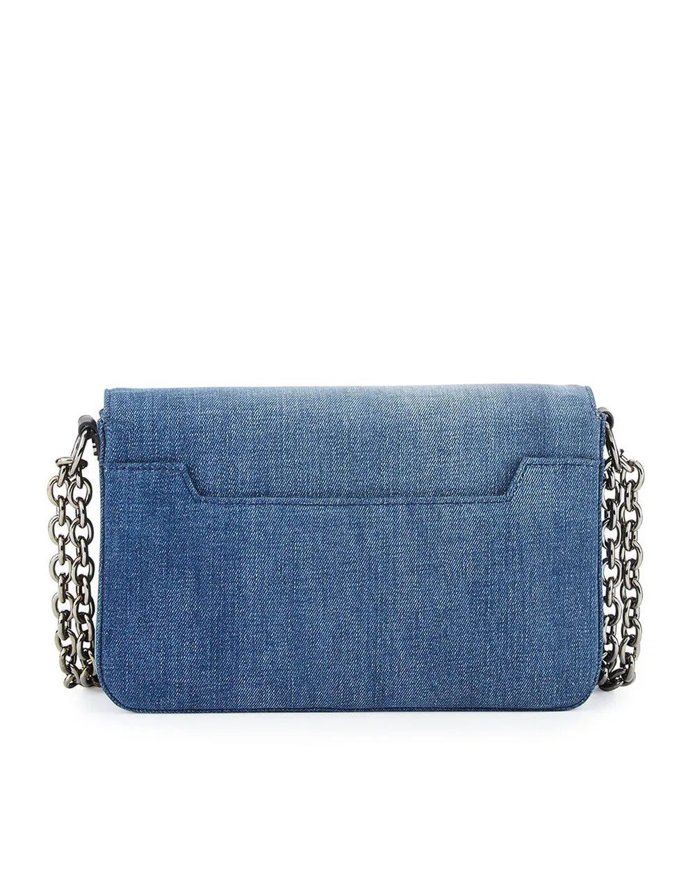 Medium Natalia Crossbody Bag in Denim