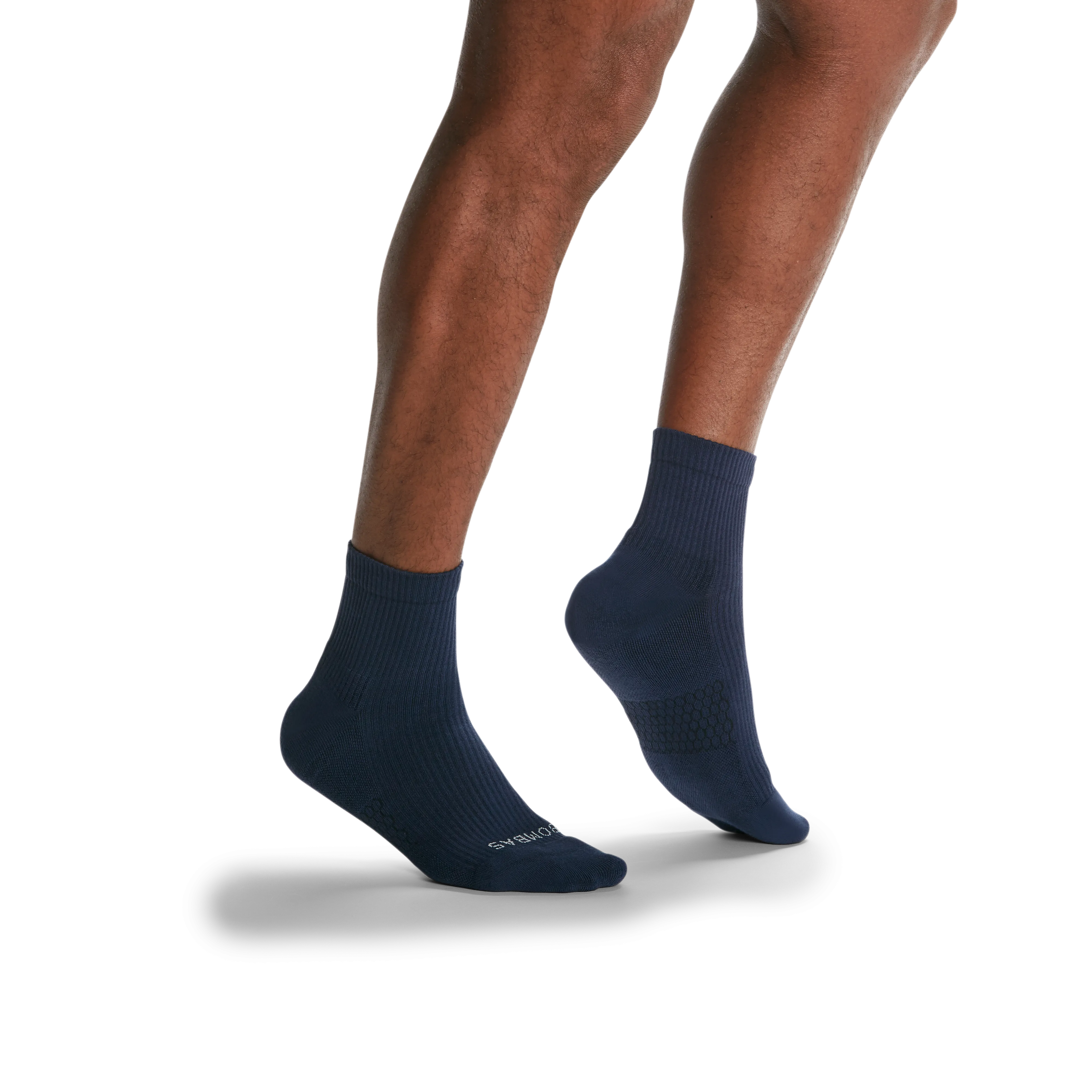 Men's Modern Rib Quarter Socks