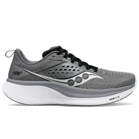 Men's Saucony Ride 17, Cinder/Black, 10.5 D Medium